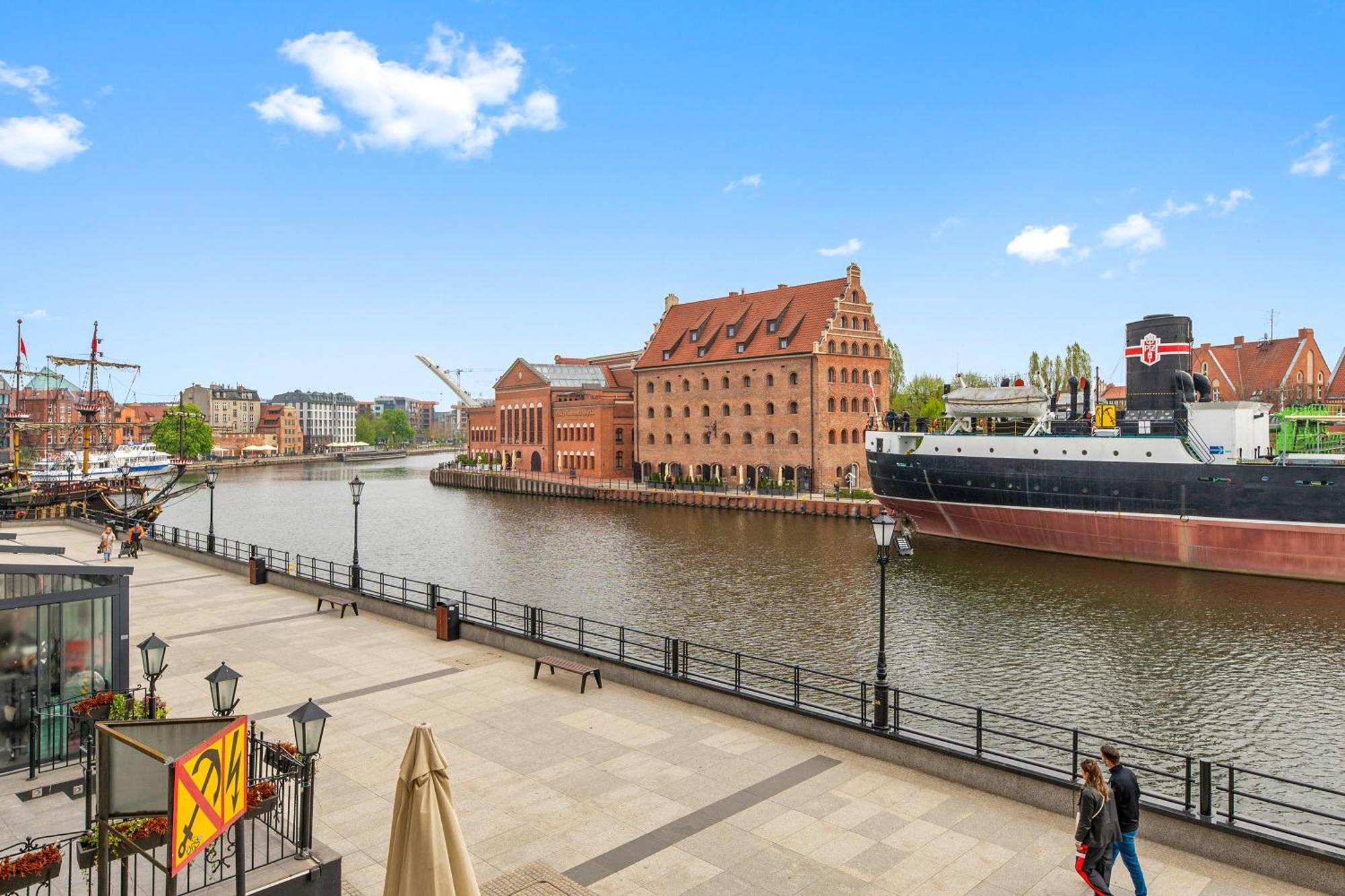Magical River View By Downtown Apartments Gdańsk Extérieur photo